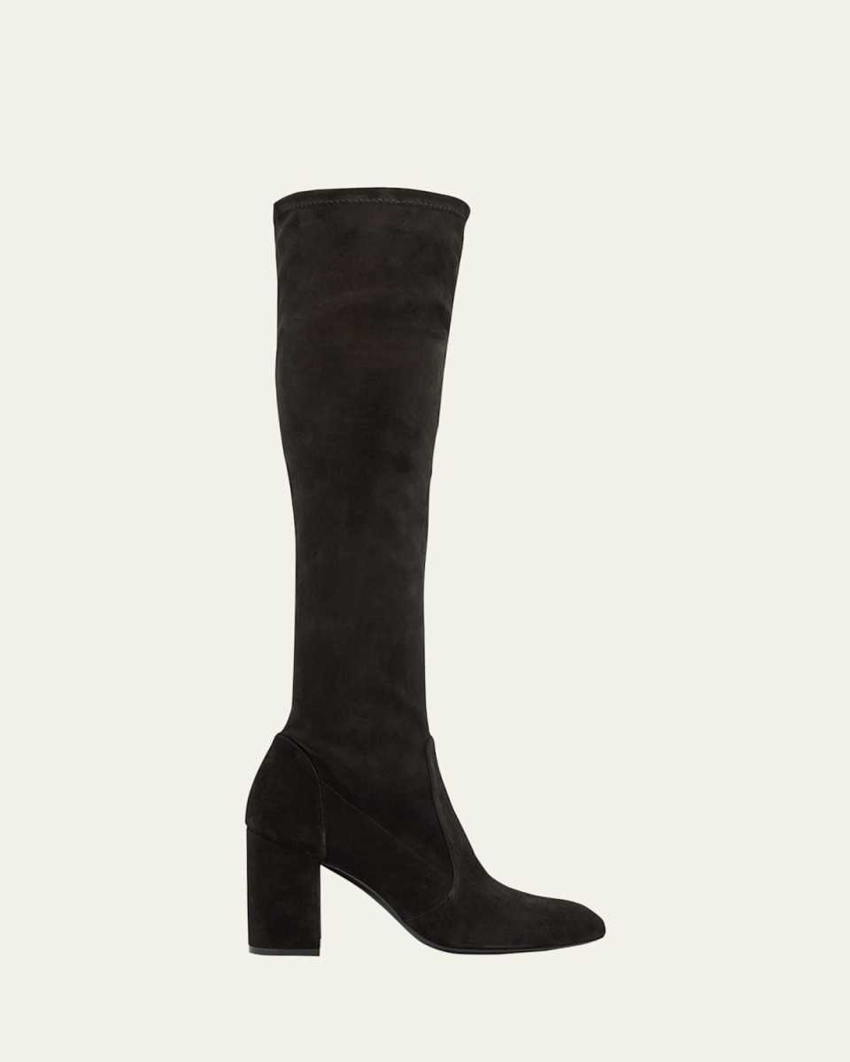 Yuliana Suede Knee Boots